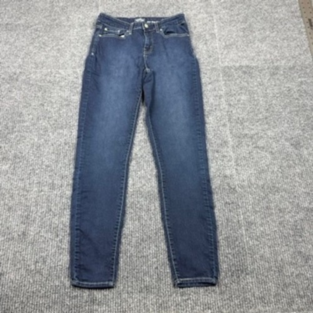 Signature by Levi Strauss Gold Mid-Rise Skinny Jeans Dark Wash 6M/W28 L30